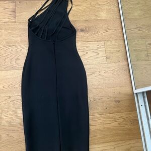 Bella Branett Elegant Black Strappy Dress